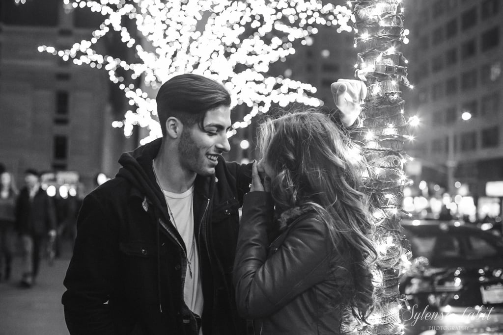 Christmas Engagement Photos in New York