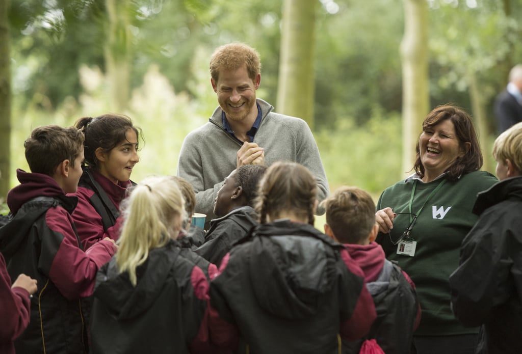 Prince Harry Visits The Wilderness Foundation September 2017