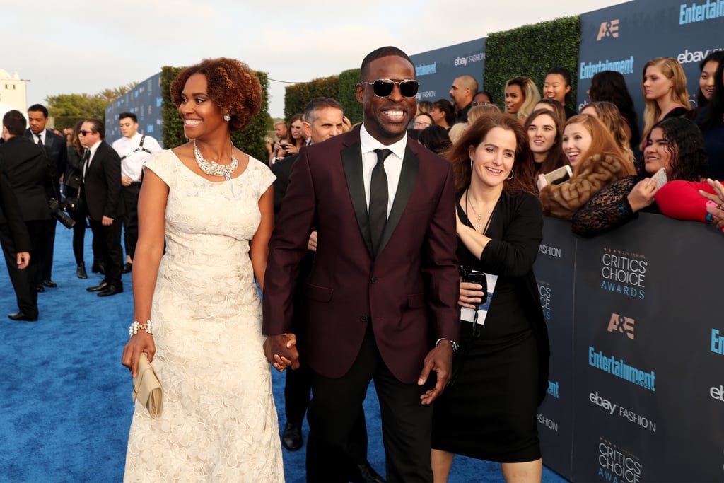 Sterling K. Brown at the 2017 Critics' Choice Awards