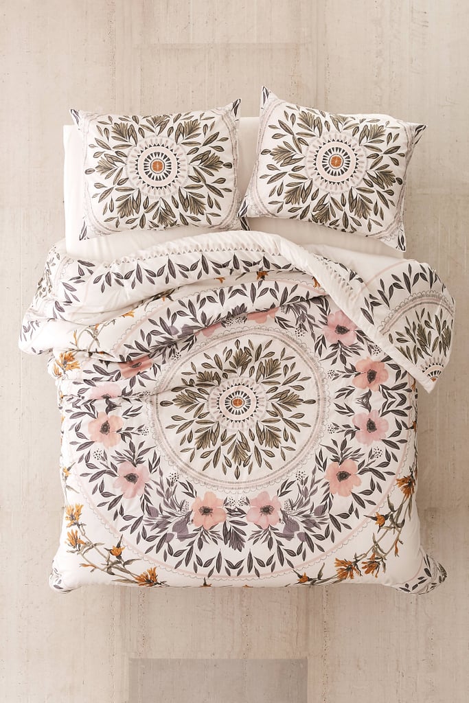 Iris Sketched Floral Comforter Snooze Set