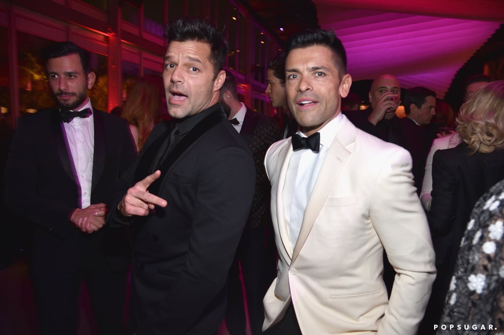 Pictured: Ricky Martin and Mark Consuelos