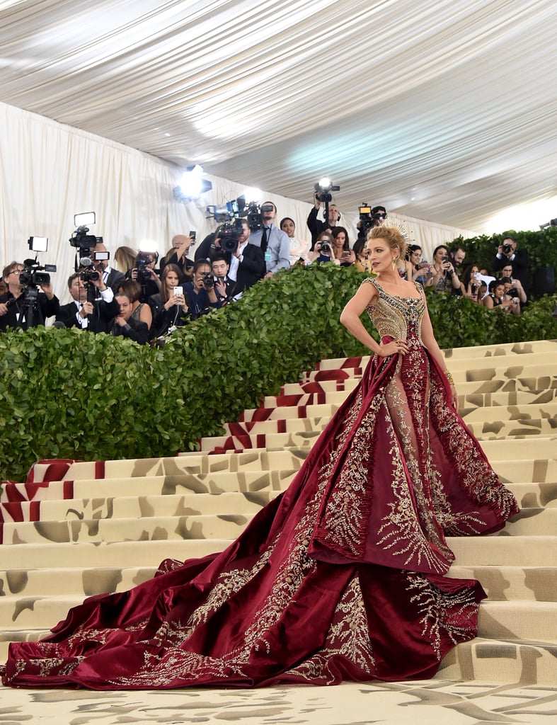 Blake Lively in Versace at the 2018 Met Gala