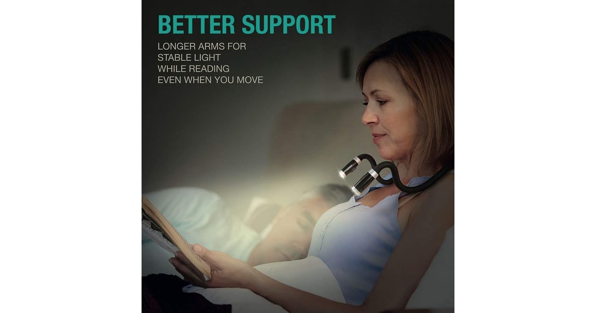 LuminoLite Rechargeable 4 LED Book Light 50 Useful Products on