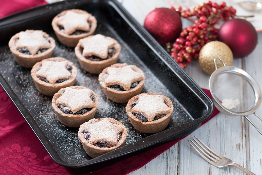 Healthier Vegan Mince Pies