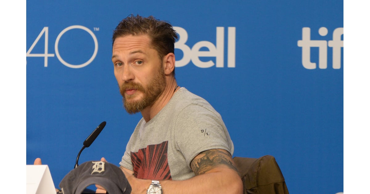 Tom Hardy Shuts Down A Reporter Who Asks About His Sexuality Popsugar 