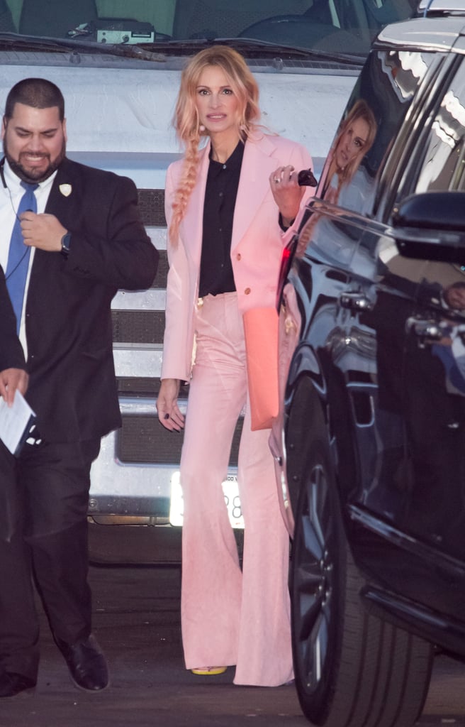 Julia Roberts's Pink Hair November 2018