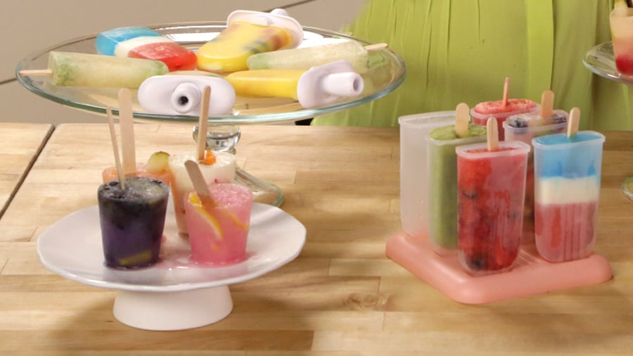 Fresh Fruit Popsicle