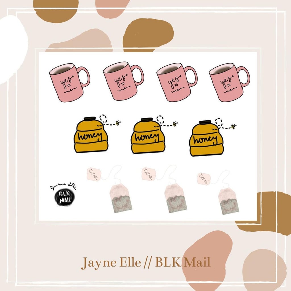 Tea Lover Sticker Sheet