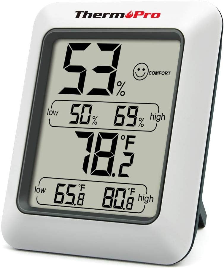 ThermoPro Digital Hygrometer Indoor Thermometer Room Thermometer and Humidity Gauge