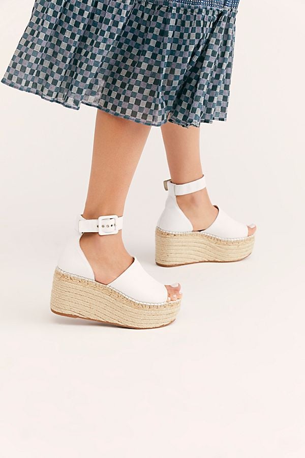 Free People Coastal Platform Wedge Sandal