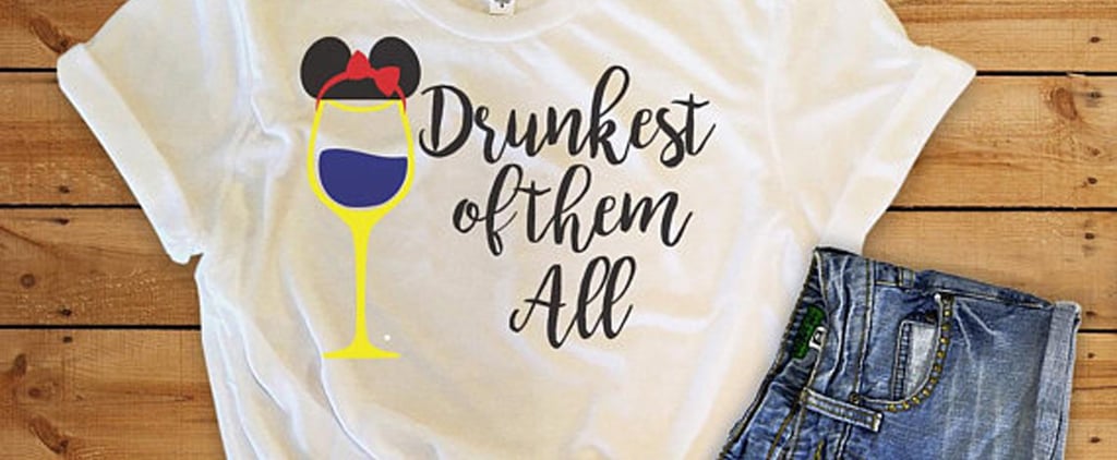 Funny Disney Shirts for Alcohol Drinkers