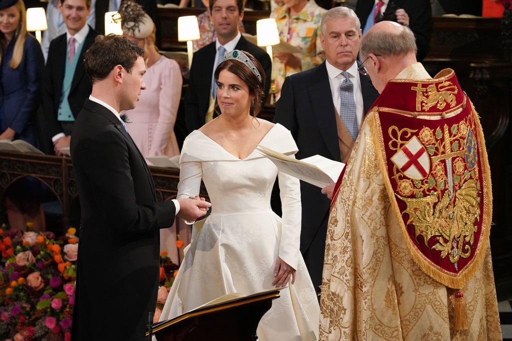 Jack Brooksbank Putting on Princess Eugenie's Wedding Band