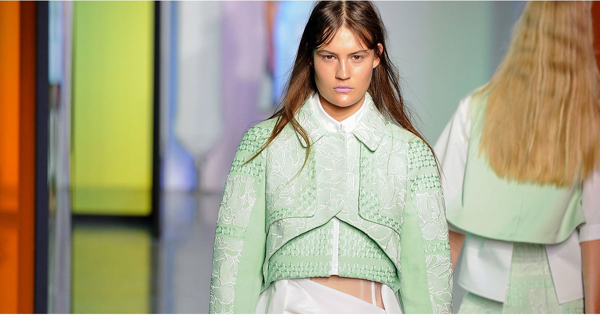 Mint Color Trend Spring 2015 | Runway | POPSUGAR Fashion