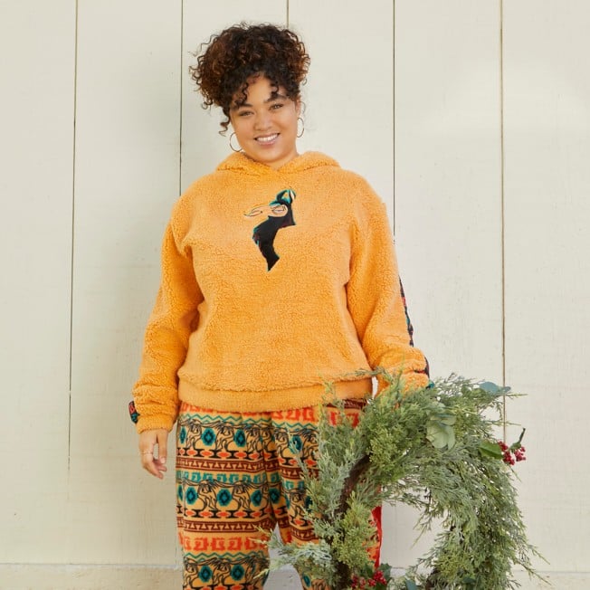 Ultra-Soft Loungewear: The Emperor's New Groove Kuzco Pullover Fleece Hoodie