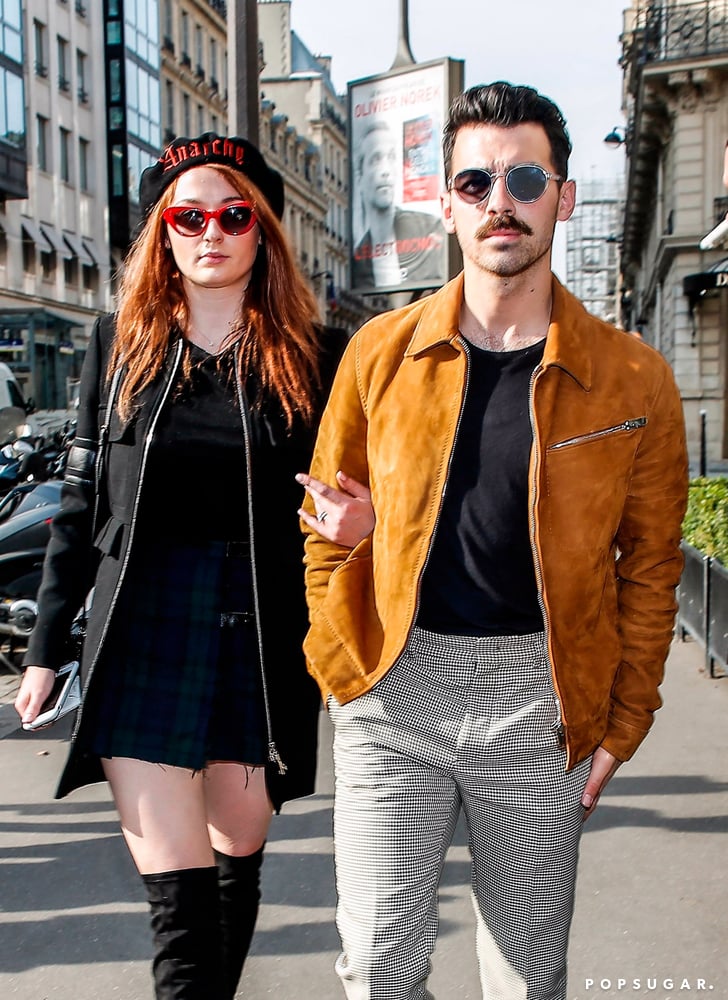 Sophie Turner And Joe Jonas Out After Getting Engaged Popsugar Celebrity