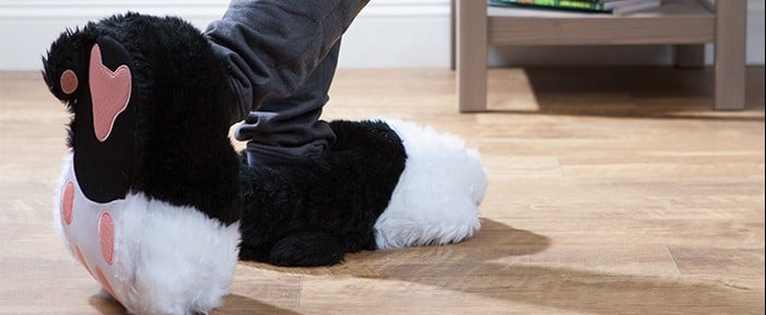 Purring Cat Slippers POPSUGAR Family