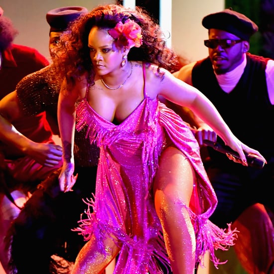 GIFs of Rihanna's "Wild Thoughts" Performance Grammys 2018