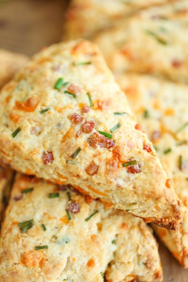 Appetizer: Ham and Cheese Scones