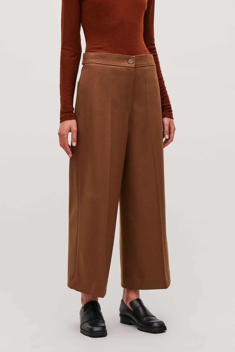 Cos Wide-Leg Wool Trousers