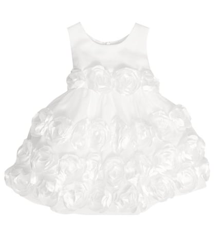 Matte satin flower girl dress ($69)