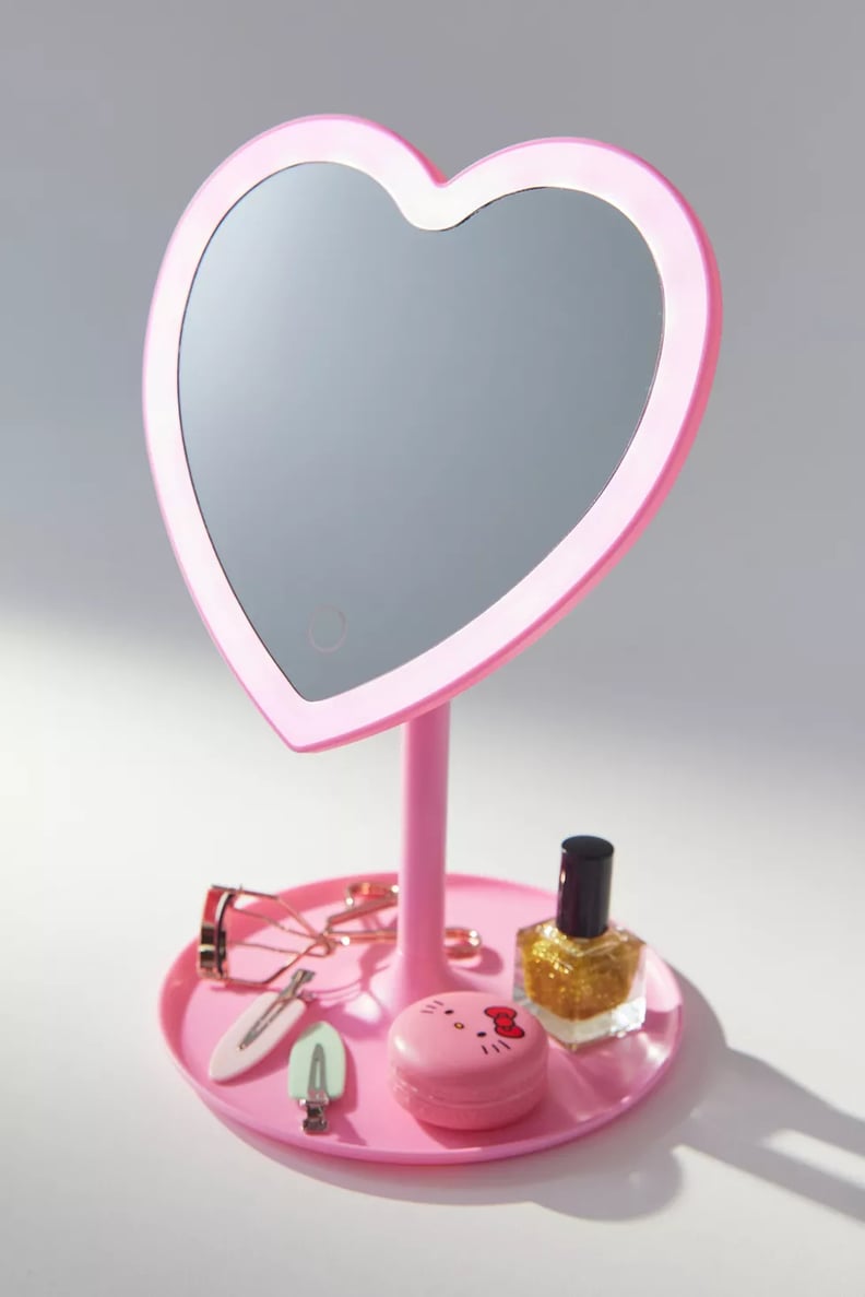 Best Desk Makeup Mirror That's Pink