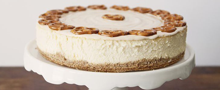 Salted Caramel Cheesecake With Pretzel Crust