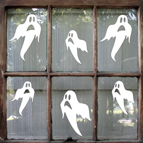 Ghost Halloween Decal