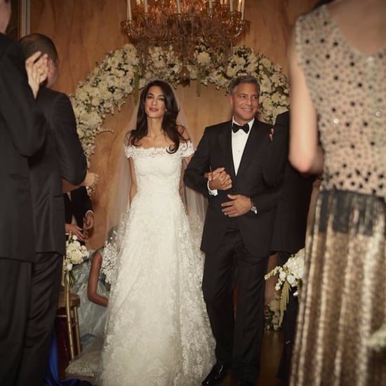 Amal Clooney's Wedding Dress on Display