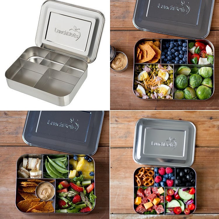 LunchBots Bento Cinco Lunch Containers For Weight Loss POPSUGAR