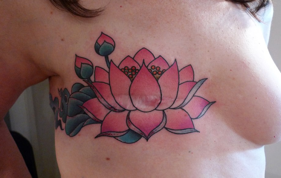Breast Cancer Mastectomy Tattoos. 