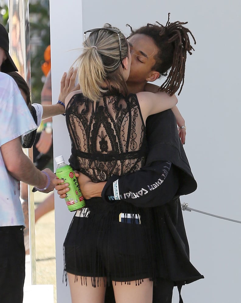 Sarah Snyder and Jaden Smith