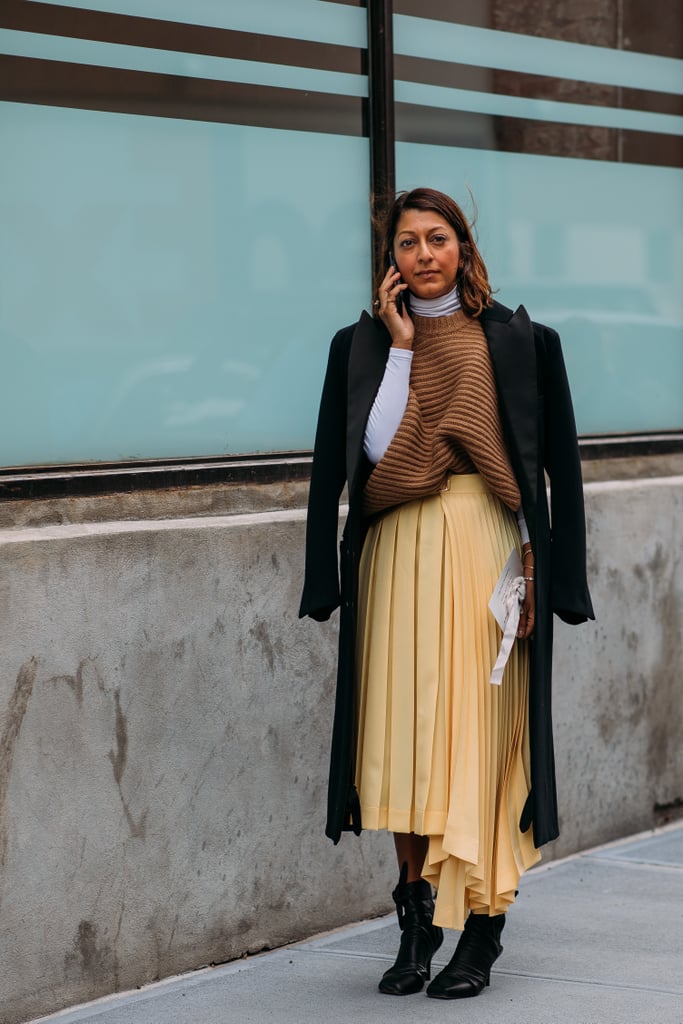 Day 5 | Street Style at New York Fashion Week Fall 2018 | POPSUGAR ...