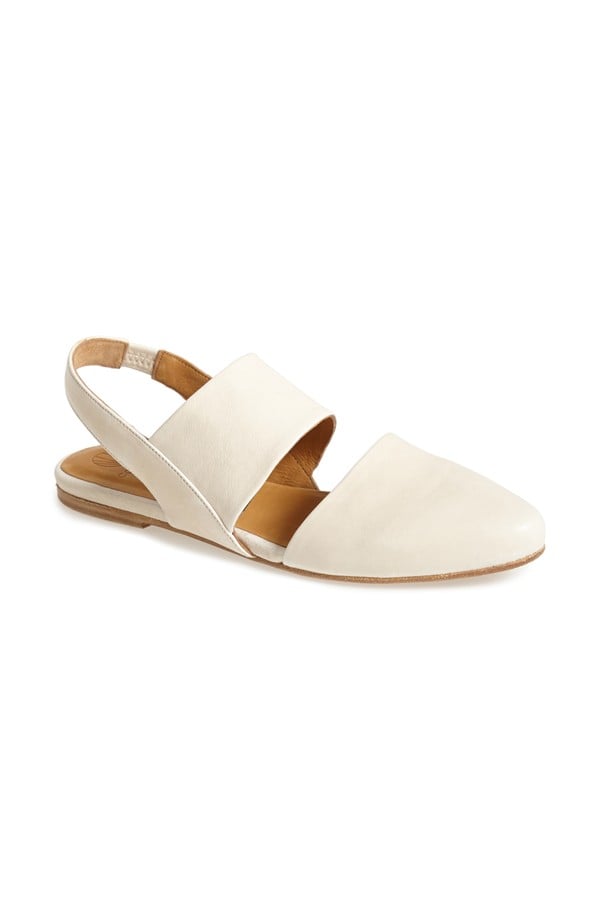 Coclico Pink Cutout Leather Slingback Flat ($345)