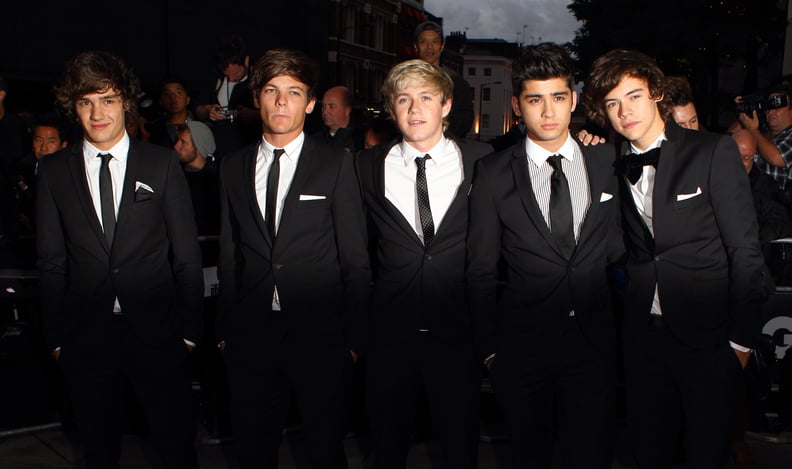 One Direction at the GQ Men of the Year Awards in 2011