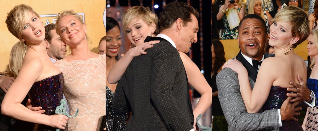 Jennifer Lawrence at the SAG Awards 2014