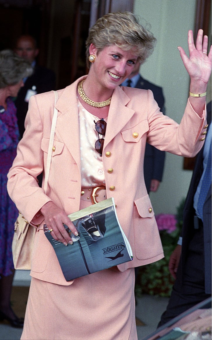Princess Diana Pink Suit Fashion Inspiration POPSUGAR Fashion Photo 5