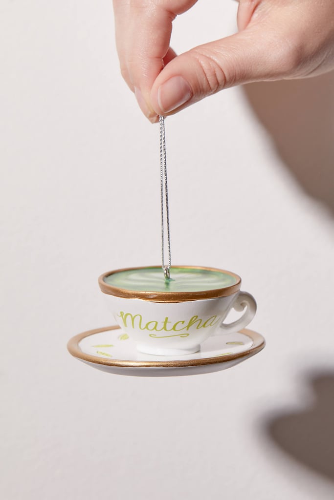 Matcha Tea Christmas Ornament