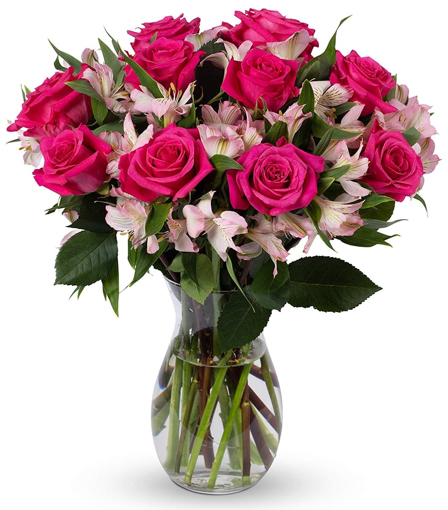 Benchmark Bouquets Charming Roses and Alstroemeria