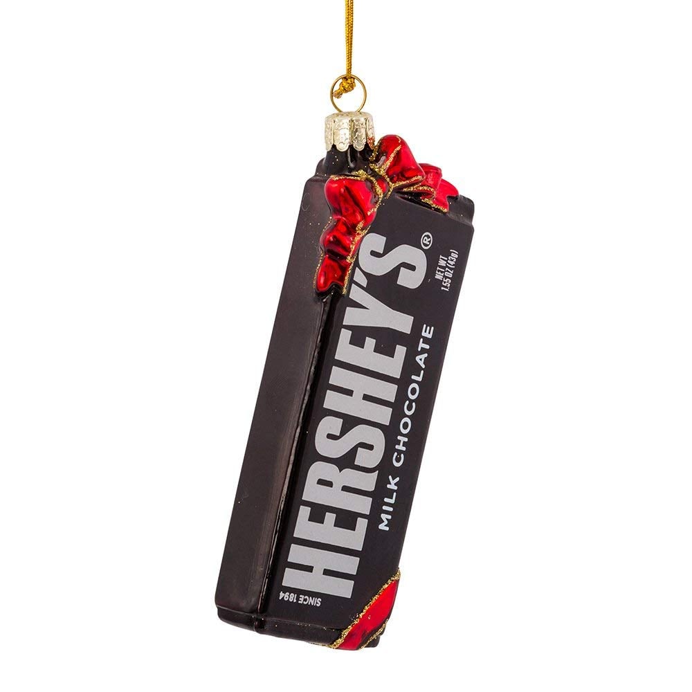 Hershey's Kurt Adler Glass Bar Ornament