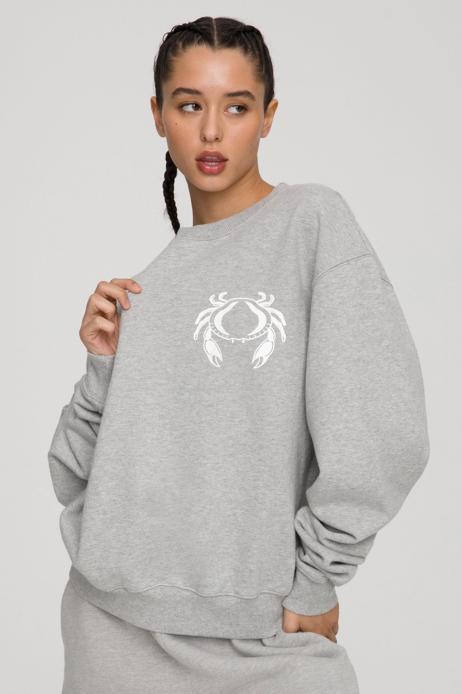 Zodiac sweatshirt good american cheap