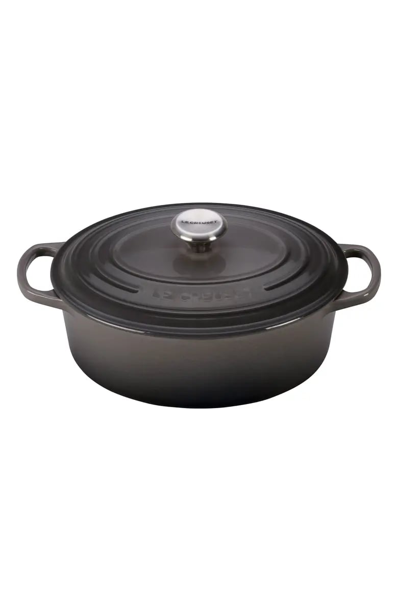 For the Home Chef: Le Creuset Signature 2 3/4-Quart Oval Enamel Cast Iron French/Dutch Oven