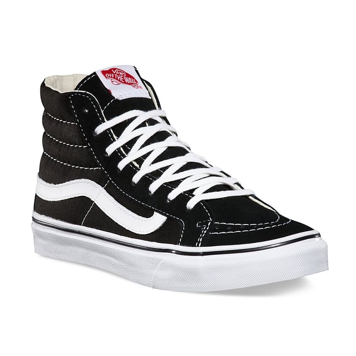 Vans SK8-Hi Slim | How to Wear Jeans With Sneakers | POPSUGAR Fashion ...