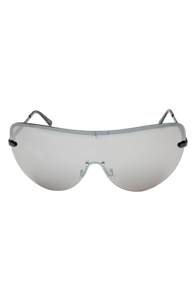 Rad + Refined Mirrored Shield Sunglasses