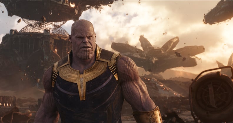 Marvel Studios的复仇者:无穷战争. .Thanos(乔什•布洛林饰). .照片:电影框架. .©Marvel Studios 2018