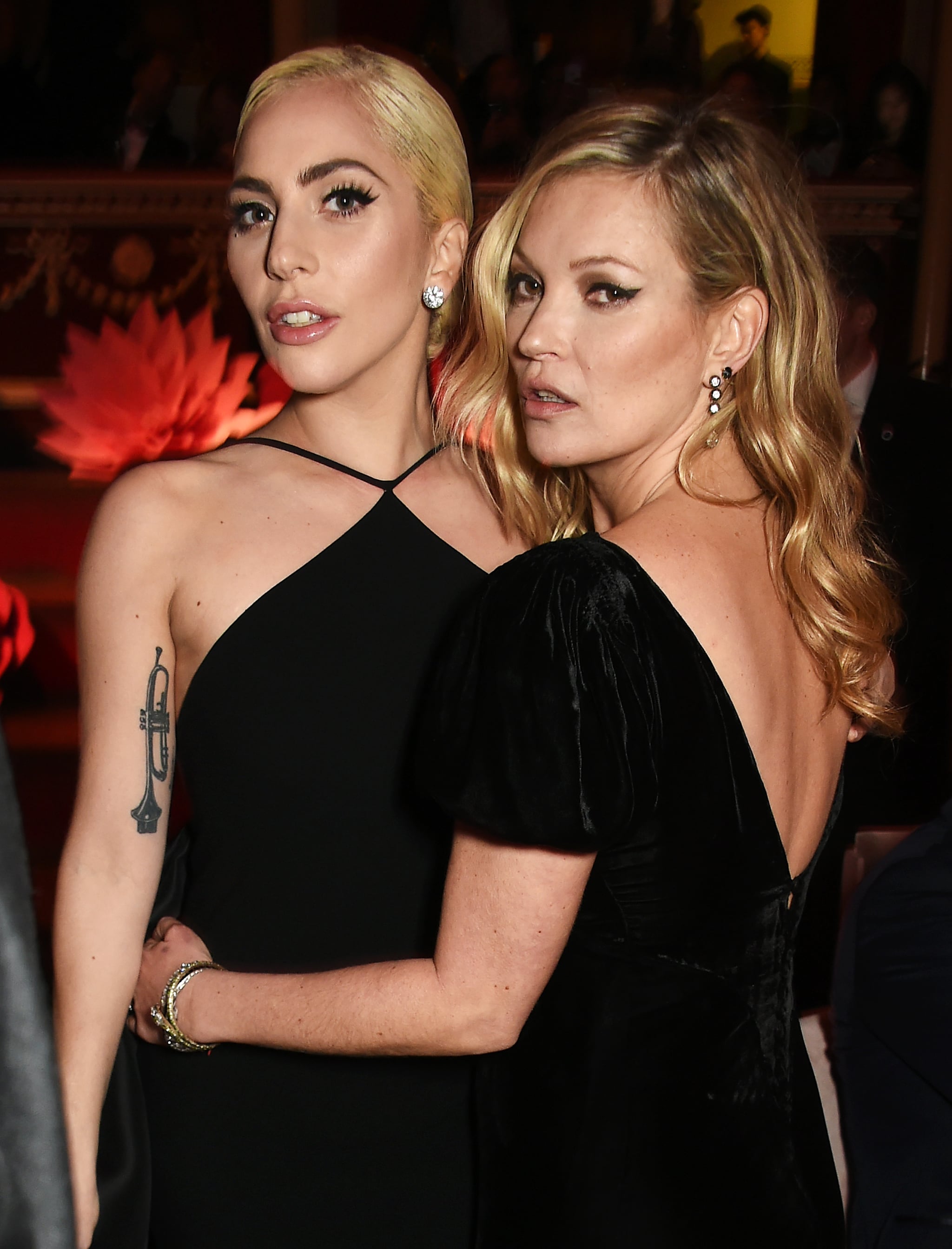 gå ind stimulere øjeblikkelig Lady Gaga and Kate Moss at the British Fashion Awards 2016 | POPSUGAR  Celebrity