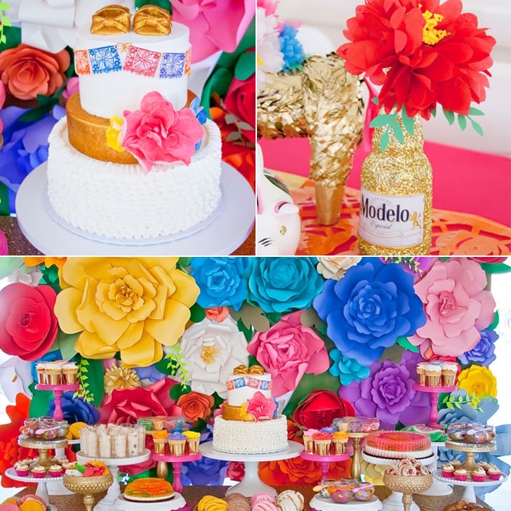 mexican themed baby shower centerpieces