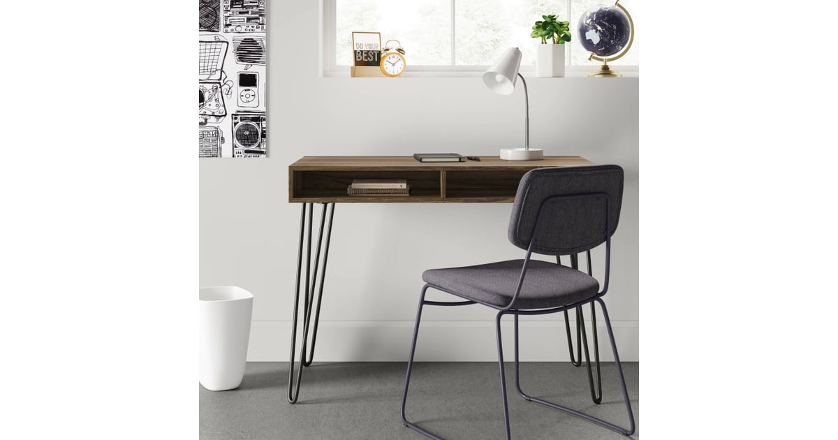 Hair Pin Desk Best Dorm Room Furniture From Target POPSUGAR Home UK