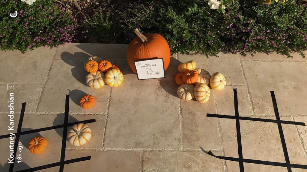 Kourtney Kardashian Halloween Decorations