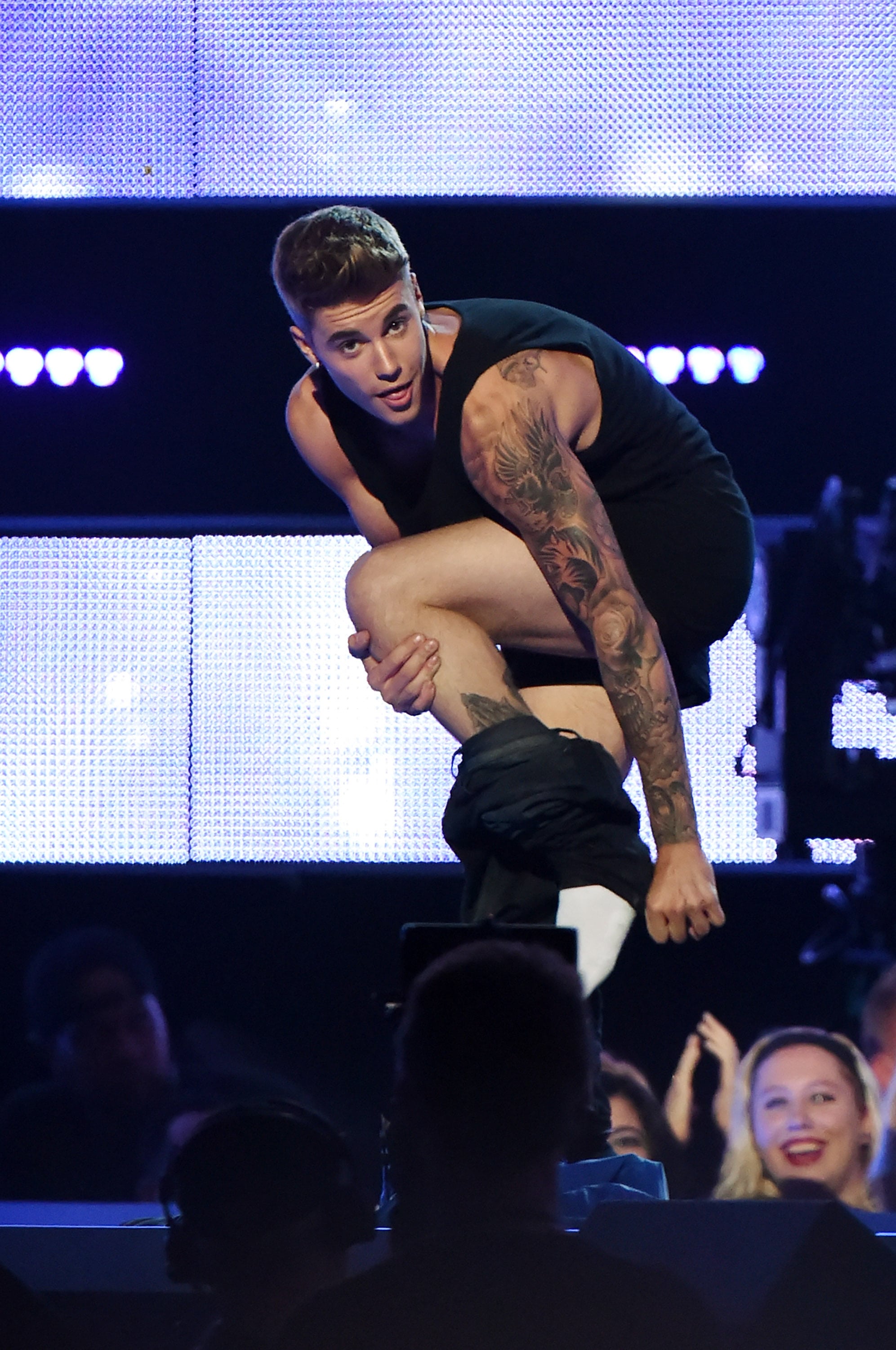 Justin Bieber At Fashion Rocks Justin Biebers Getting A