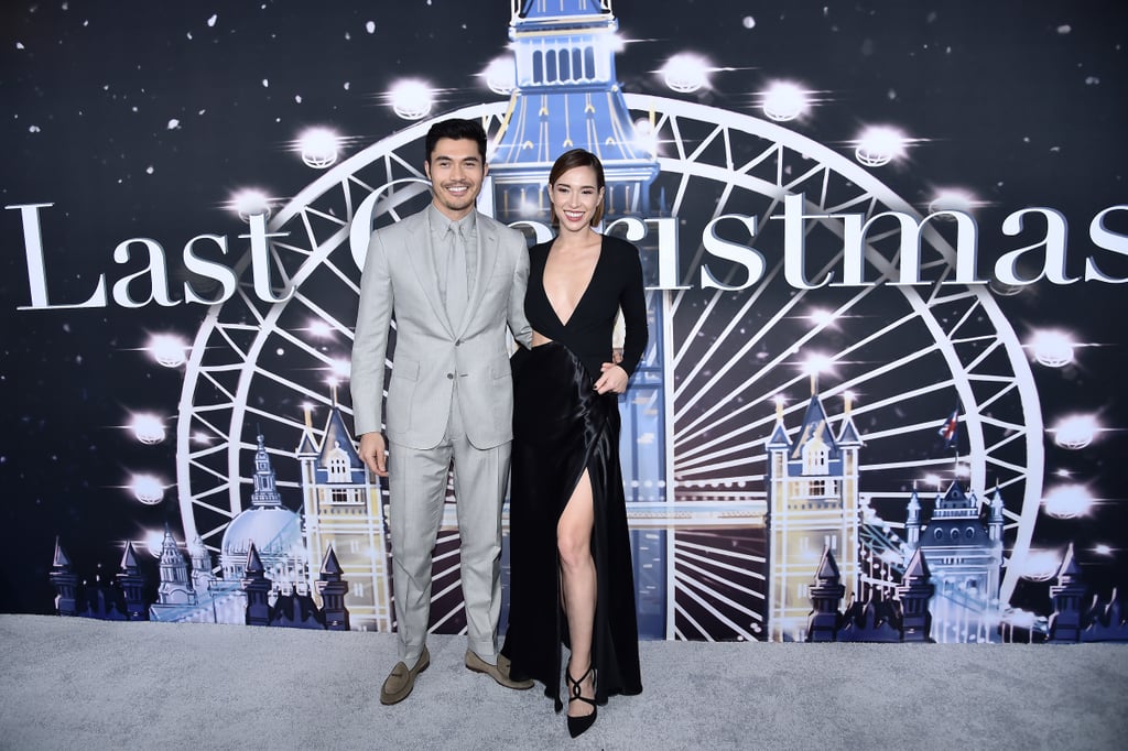 Henry Golding and Liv Lo at the Last Christmas Premiere